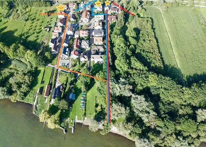 Ferien-apartment Zaunkoenig - Mit Priv Strandzugang - Soutterrain * Friedrichshafen